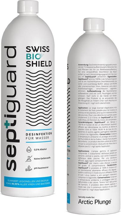 Produktbild SeptiGuard Wasserdesinfektion ohne schädliches Chlor (1000 ml)