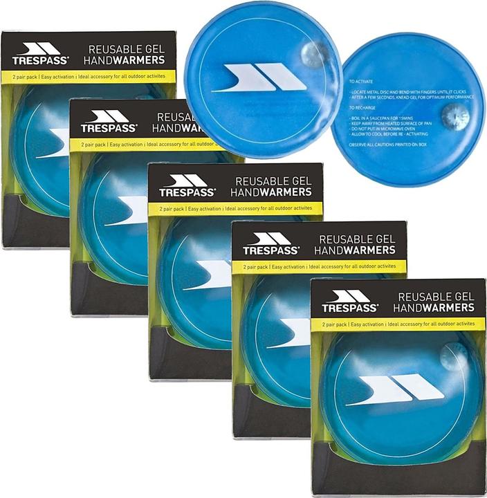 Image du produit Trespass Chauffe-mains réutilisables 6x Set de 2 pièces