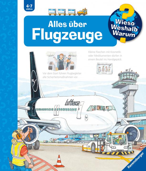Actual product image Ravensburger Alles über Flugzeuge (German, Wolfgang Butcher, Andrea Erne, 2019)