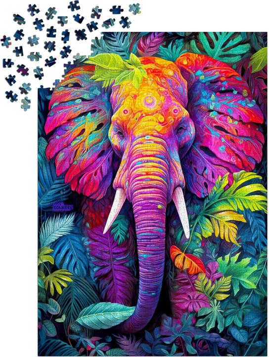 Produktbild Enjoy Puzzle Puzzle 1000 Teile - Verkleideter Elefant (1000 Teile)