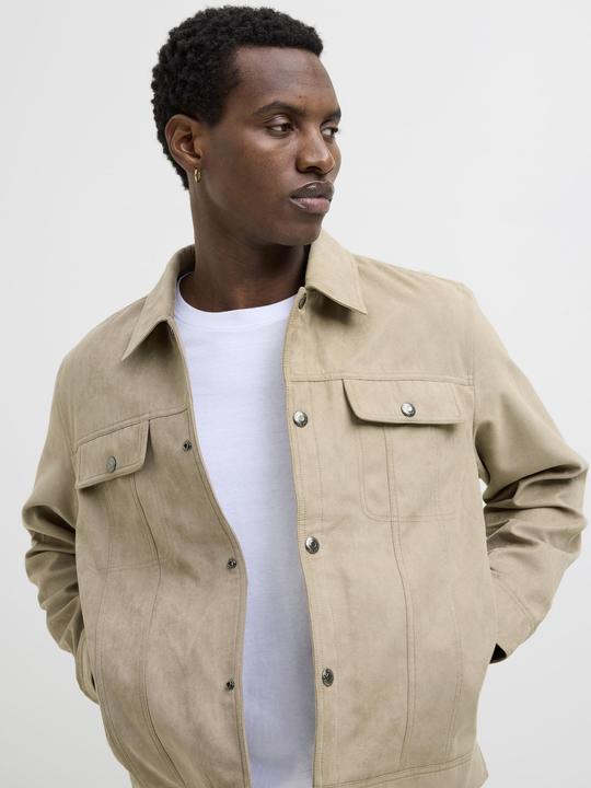Produktbild Jack & Jones Kunstwildlederjacke Kunstwildlederjacke (L)