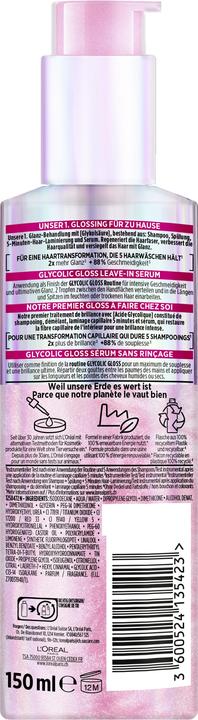 Productafbeelding L'Oréal Paris Elseve Glycol Glans Serum Fl 150 ml (150 ml)