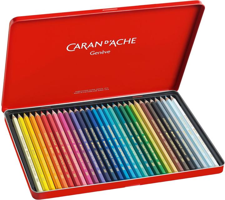 Image du produit Caran d'Ache Supracolor Aquarelle Metallschachtel (Multicolore, 30 x)