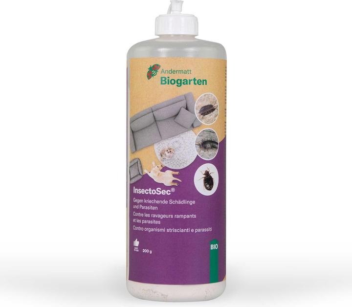 Produktbild Andermatt Biogarten InsectoSec (Parasiten, Flöhe, Schaben, Asseln, Bettwanzen, Silberfische, Tausendfüsser)