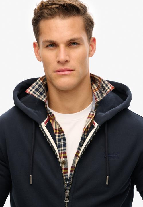 Actual product image Superdry Sweatjacke Casual Figurbetont Essential Logo Zip Hoodie (S)