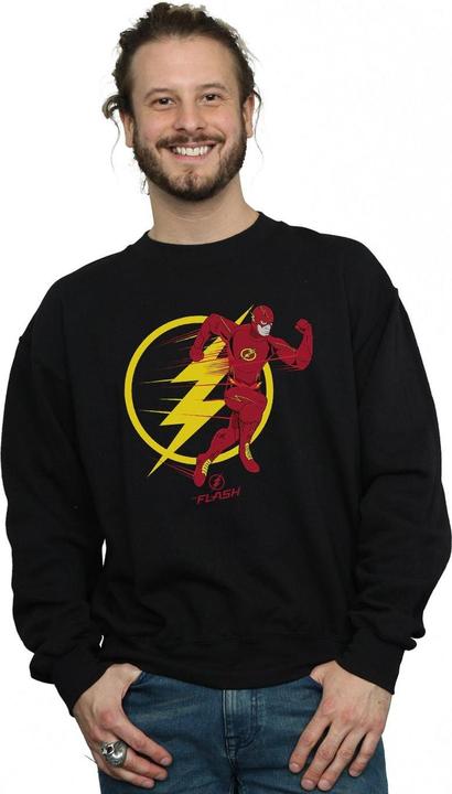 Produktbild The Flash Running Emblem Sweatshirt (4XL)