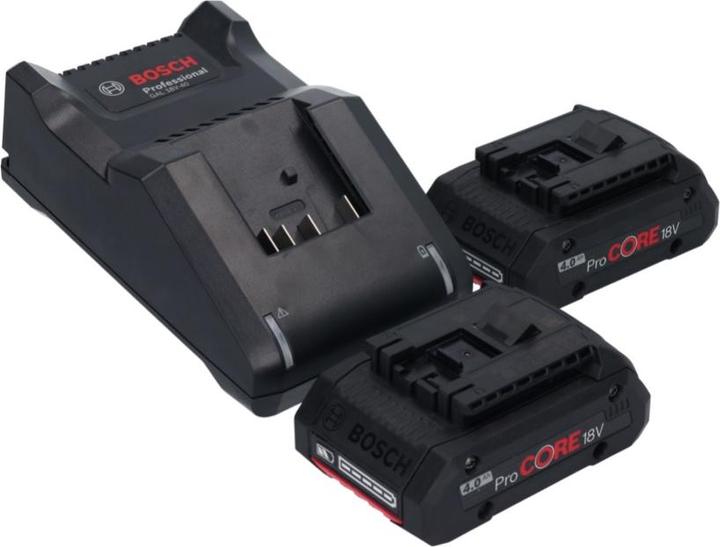 Actual product image Bosch Professional Bosch GBL 18V-750 Professional Battery Blower 18 V BITURBO Brushless + 2x ProCORE battery 4.0 Ah + (Rechargeable battery operated, Leaf blower)