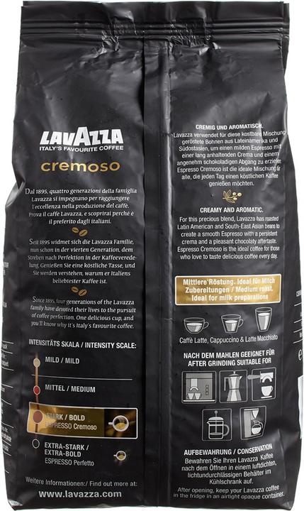 Produktbild Lavazza Espresso Cremoso (1000 g, Mittlere Röstung)