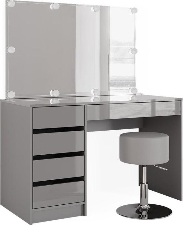 Produktbild Vicco Sherry mit Hocker und Beleuchtung (55 x 75 x 120 cm)