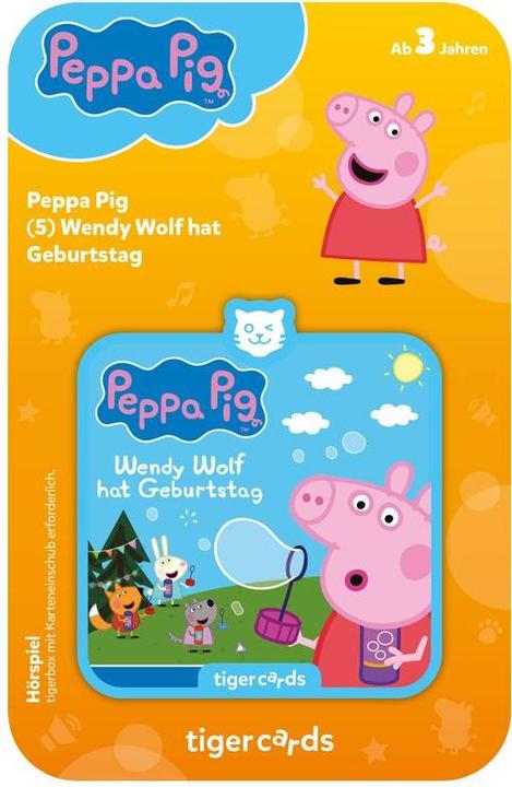 Produktbild Tigermedia Tigercard- Peppa Pig - Folge 5: Wendy Wolf hat Geburtstag (Deutsch)