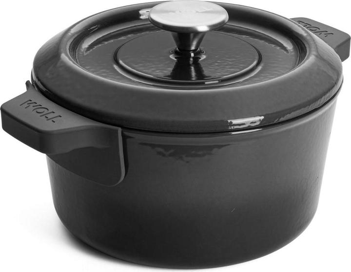 Actual product image Woll Cast iron pot with lid Ø 20 cm (20 cm, Pot, Cast iron)