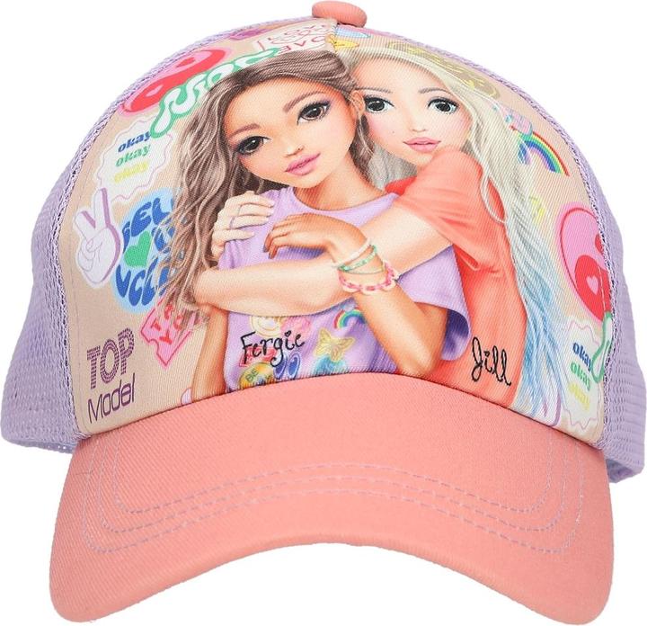 Top Model Topmodel - Printed Cap GIRL POWER - Coral (413511)