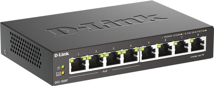 Immagine prodotto D-Link Dgs-1008p (8 Porti)