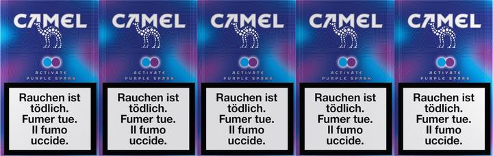 Actual product image Camel Activate Purple Spark Box (10 pcs.)