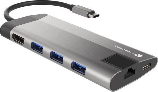 Immagine prodotto Genesis NATEC multiport Fowler Plus USB-C (USB-C, 3 Porti)