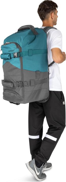 Actual product image Normani Reisetrolley mit Rucksackfunktion 90 L mit 5 Kleidertaschen (90 l)