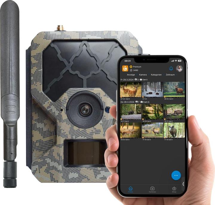 Actual product image ICUserver ICU CLOM Cam-S Wildkamera Tarn-Grün
