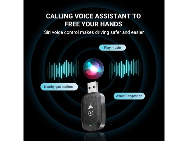 Image du produit PowerGuard 2-in-1 Wireless iOS Carplay & Android Auto Adapter
