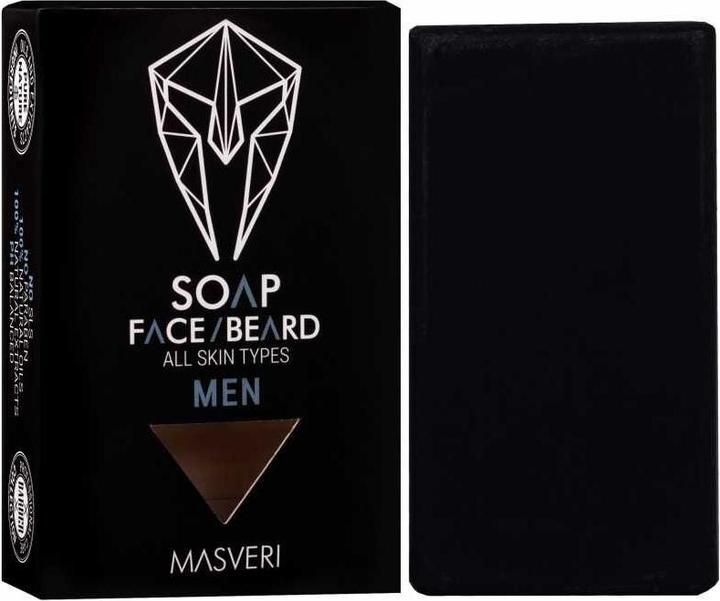 Actual product image Masveri Face and Beard Soap for Men 100g (Soap)