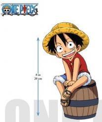 Immagine prodotto Teknofun ONE PIECE - Luffy sur Tonneau - Figurina Lumineuse - 20 cm