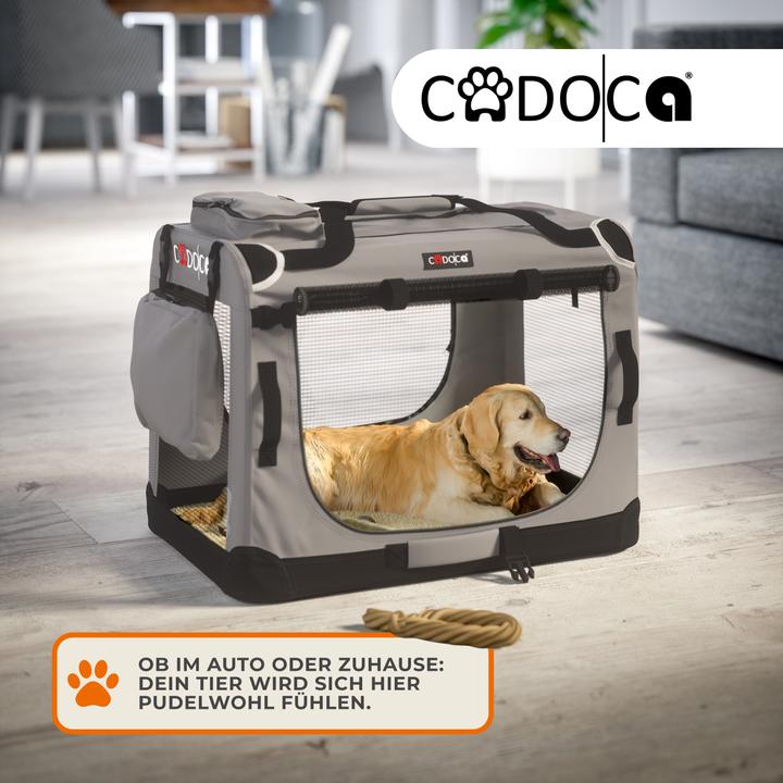 Produktbild Cadoca Hundetransportbox (Hund, Atmungsaktiv)