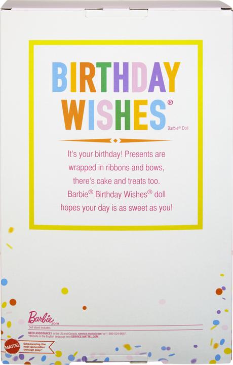 Produktbild Barbie Signature Birthday Wishes
