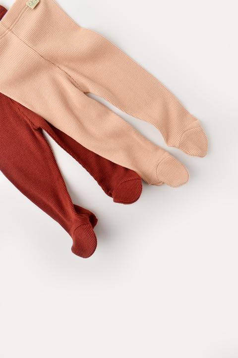Actual product image BabyCosy 2 Pcs Footed Pant (68)