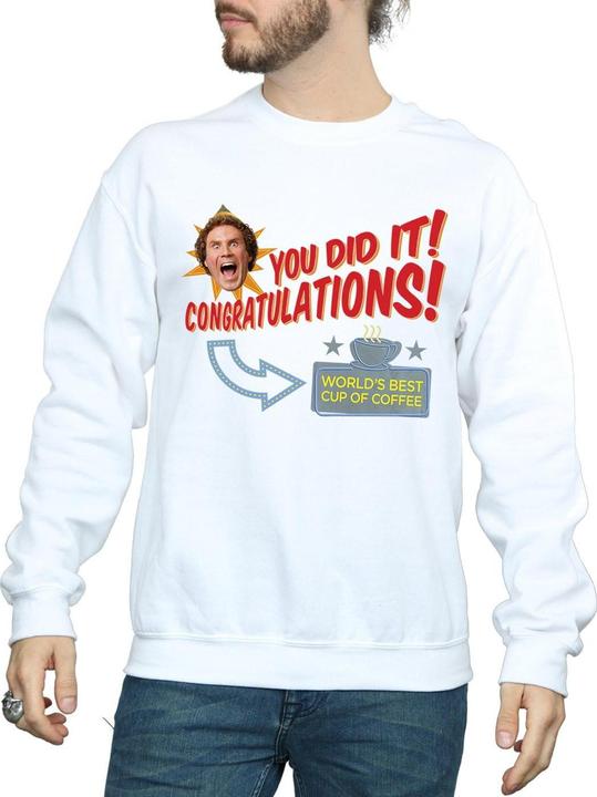 Elf World's Best Coffee Sweatshirt (M)