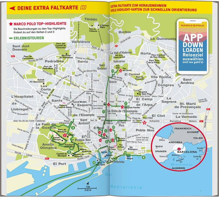Produktbild Reiseführer Barcelona (Deutsch, Julia Macher, Dorothea Massmann, Ingrid Timmermann, 2025)