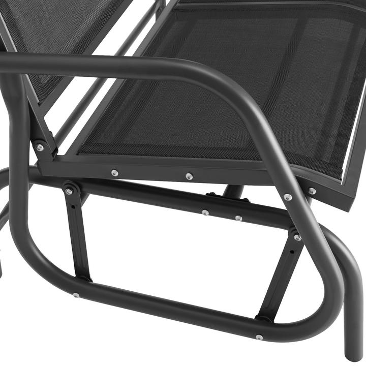 Actual product image tectake Garden swing bench Greta