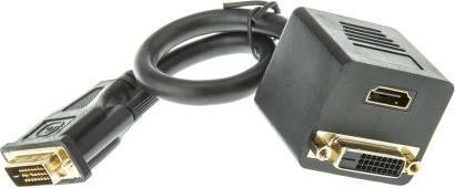 Immagine prodotto Rs Pro Adattatore audio AV maschio DVID - femmina DVI-D, HDMI (DVI, HDMI)