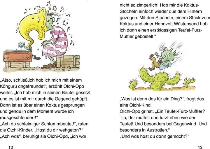 Produktbild Die Olchis fliegen in die Schule (Deutsch, Erhard Dietl, 2019)