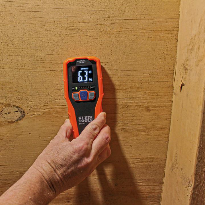 Produktbild Klein Tools ET140 Materialfeuchtemessgerät Messbereich Baufeuchtigkeit (Bereich) 0 bis 100 % vol Messbereich Ho