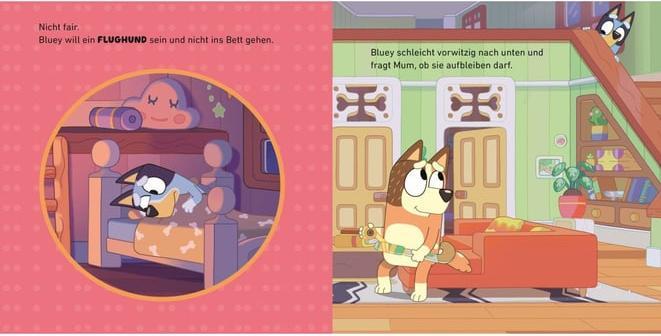 Immagine prodotto Bluey – Gute Nacht, kleiner Flughund (Tedesco, 2023)