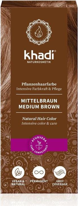 Immagine prodotto Khadi Colore dei capelli della pianta (Marrone)