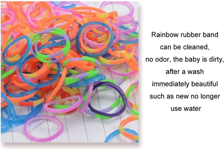 Actual product image König Design DIY rubber bands set Loom bands Friendship bracelet make your own bracelets