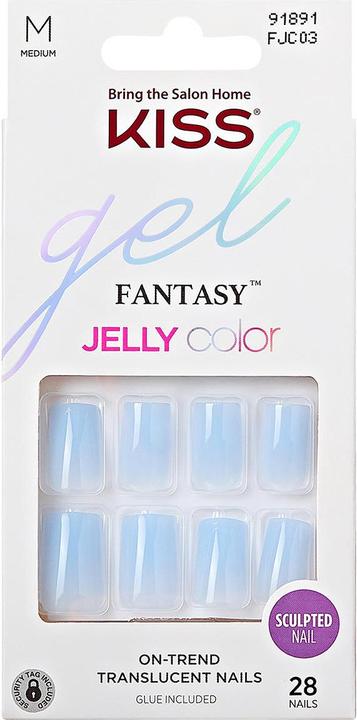 Produktbild KISS Nails - Ks Jelly Fantasy Nails - Jelly Crushin (Nagelkleber)