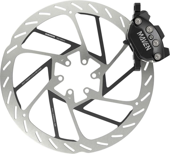 Actual product image Sram Maven Silver (Front wheel brake, Brake Caliper, 4)
