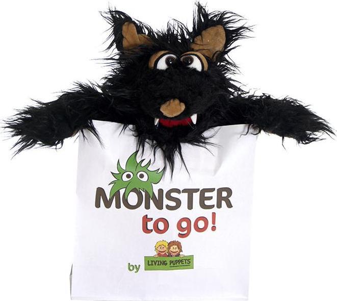 Actual product image Living Puppets Glove Puppet Wolf Grouchy Hapsweg