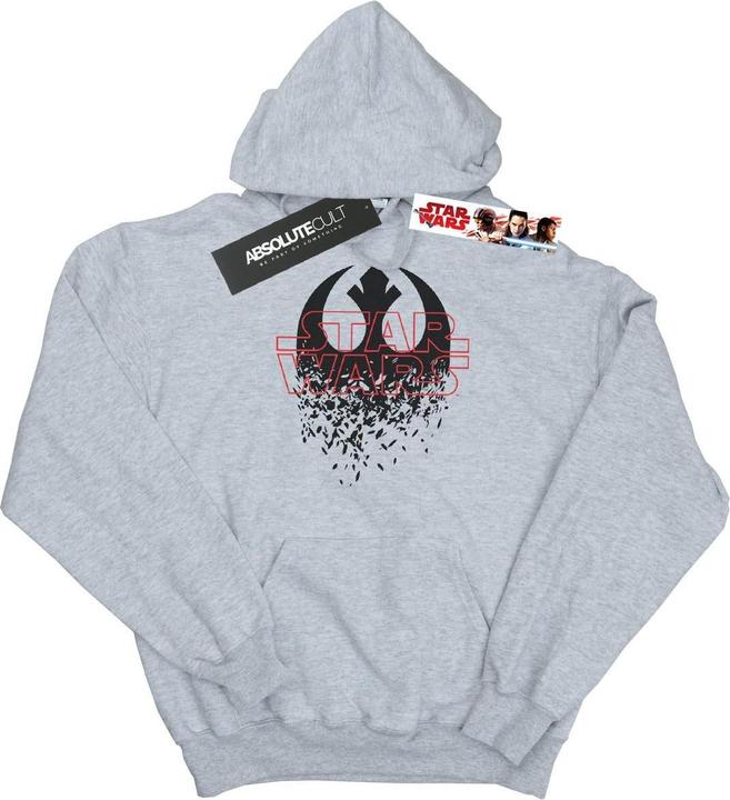 Produktbild Star Wars The Last Jedi Shattered Emblem Kapuzenpullover Mädchen (140, 146)