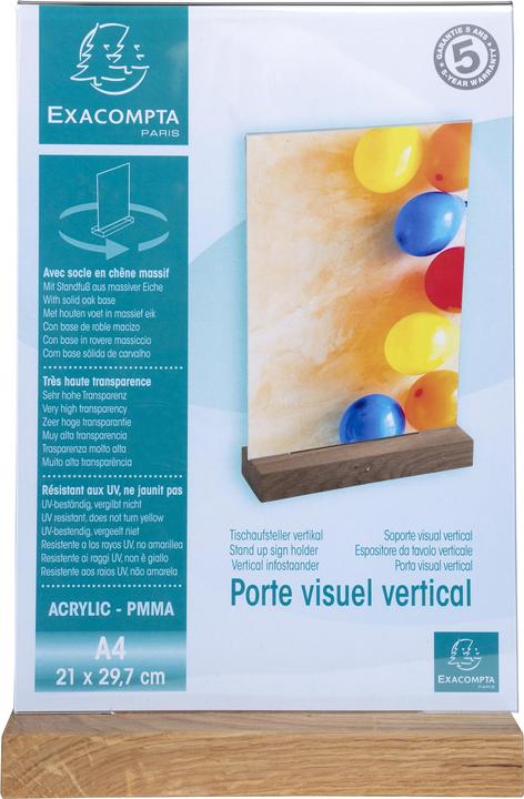 Actual product image Exacompta Sign holder (A4)