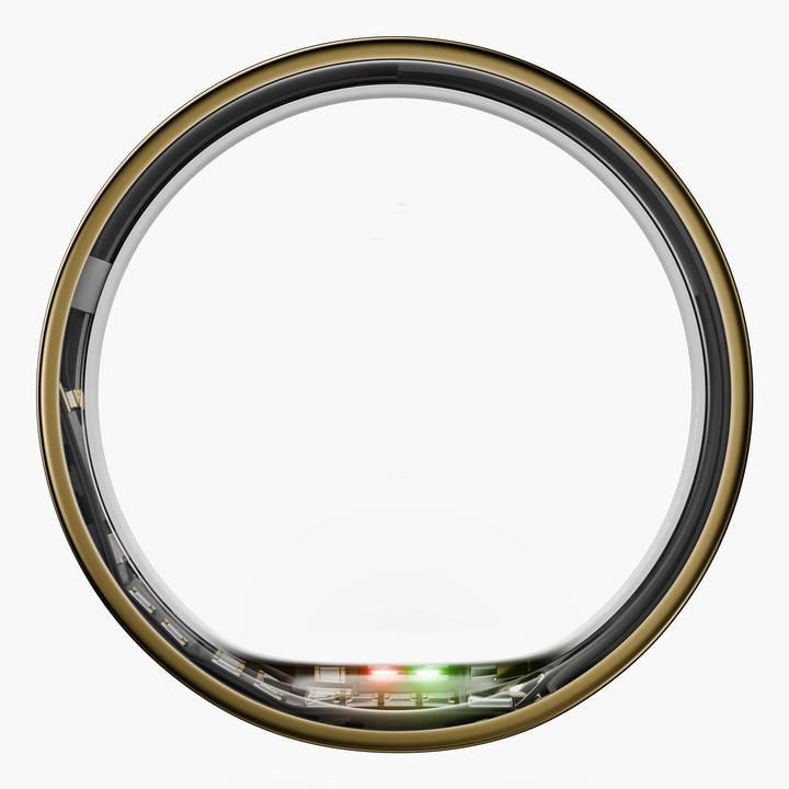 Actual product image Ultrahuman Ring AIR Bionic Gold - Size 8 (8, Bionic Gold)