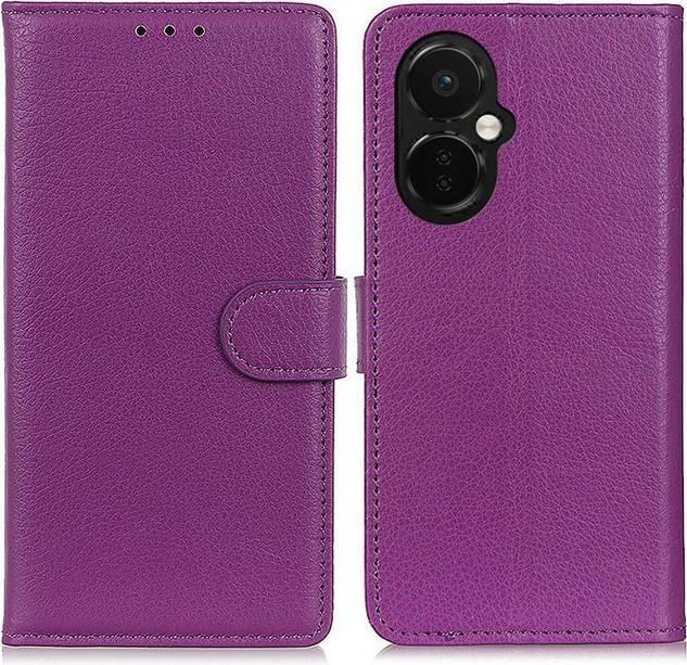Produktbild MU Classic Litchi Leder Bookcover Series (Oppo Nord CE 3 Lite)