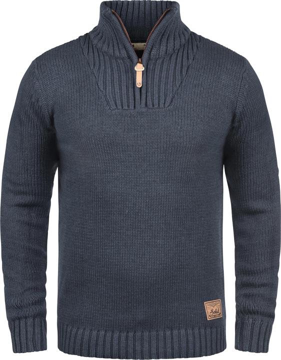 Immagine prodotto Solid Petro Maglione In Maglia Grossa Pullover Maglieria Da Donna Con Collo AltoStampa (L)