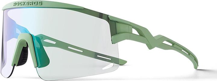 Produktbild Rockbros Photochromic Cycling Glasses with UV Protection and Corrective Insert - Green (Grün, Grün)