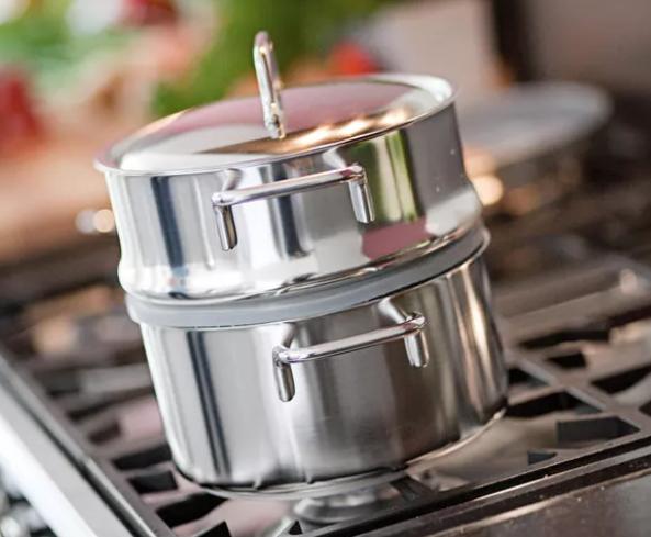 Productafbeelding Demeyere Kookpot Apollo hoog 20 cm (20 cm, Steelpan, Roestvrij staal)