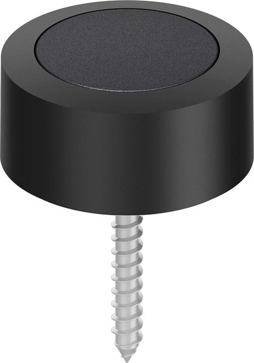 Produktbild FSB Bodentürpuffer 38 3878 ø 48 mm, Höhe 24 mm, Aluminium schwarz matt (1 Stück)