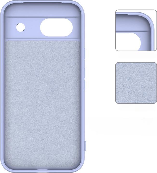 Actual product image Cover-Discount Google Pixel 8a - Silicone rubber cover (Google Pixel 8a)