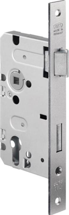 Image du produit BKS Serrure à mortaiser pour porte de chambre 0415 PZW 24/ 55/72/8 mm DIN droite argentée couronnée (Serrure à mortaise)