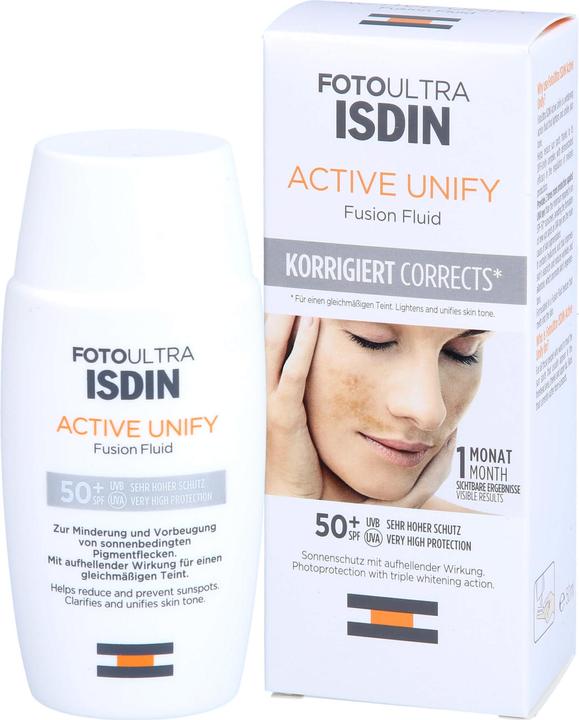 Produktbild Isdin FotoUltra Active Unify (Sonnencreme, SPF 50+, 50 ml)
